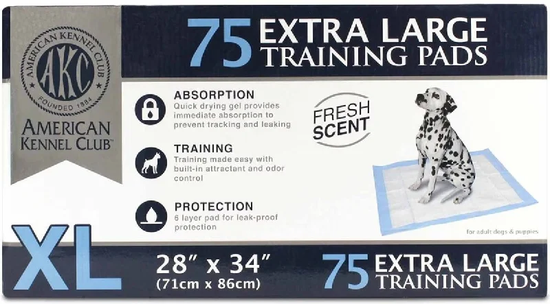 - Cat teasers selectionAmerican Kennel Club AKC Dog Training Pads XL