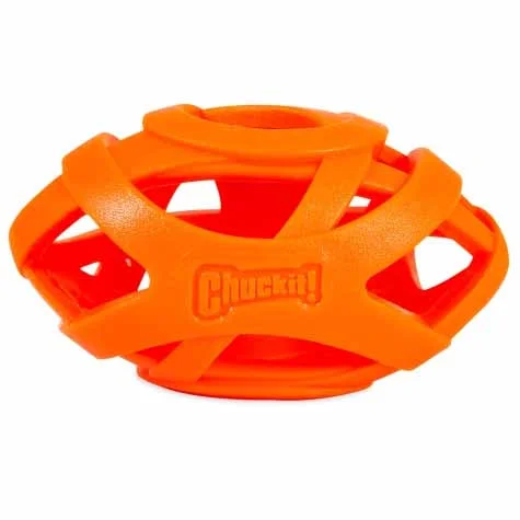  . **Dog muzzle is breathable**Chuckit! Breath Right Football