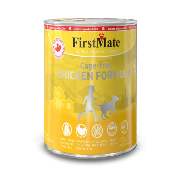 ### Cat accessoriesFirstMate LID Grain Free Cage Free Chicken 12oz