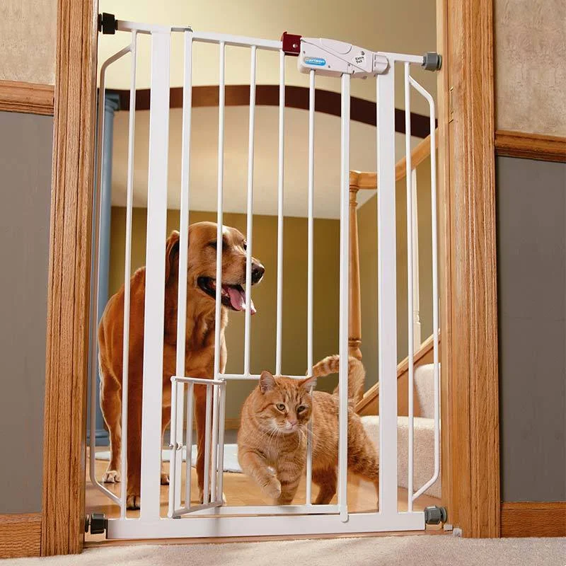  -Non-toxic pet toy recommendationsExtra Tall Pet Gate with Bonus Mini Pet Door