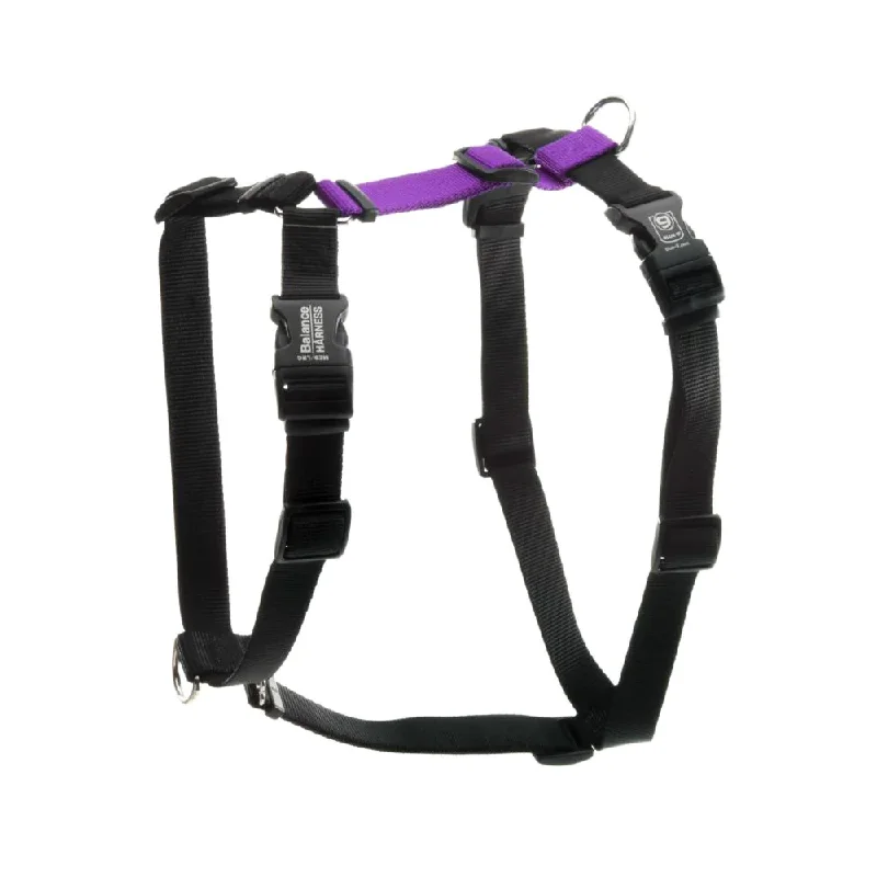 Black with Purple Top Strap