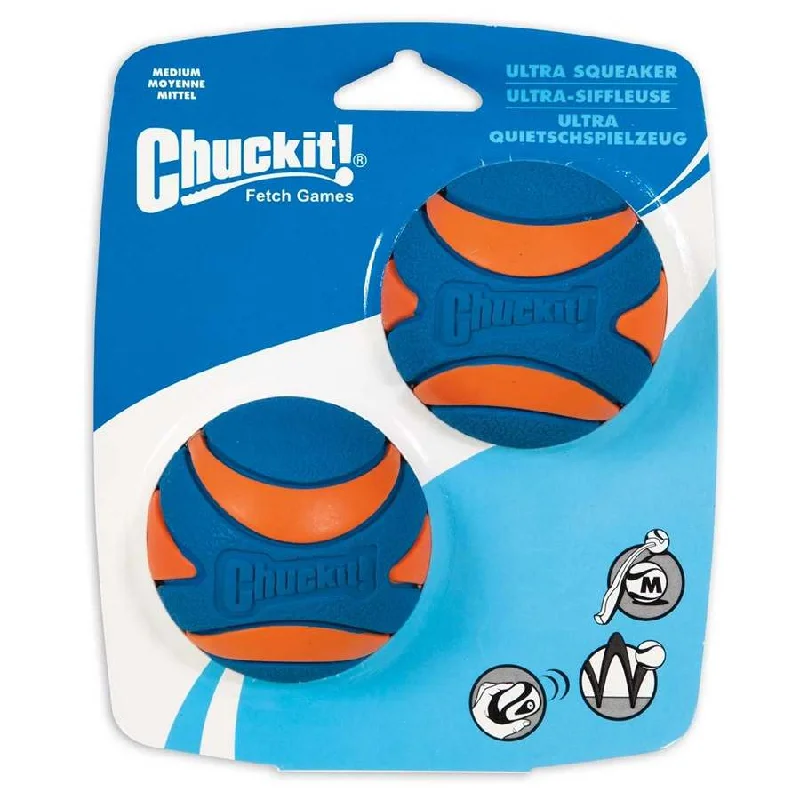  . **Dog toy sound ball**Chuckit! Ultra Squeaker Ball 2pk