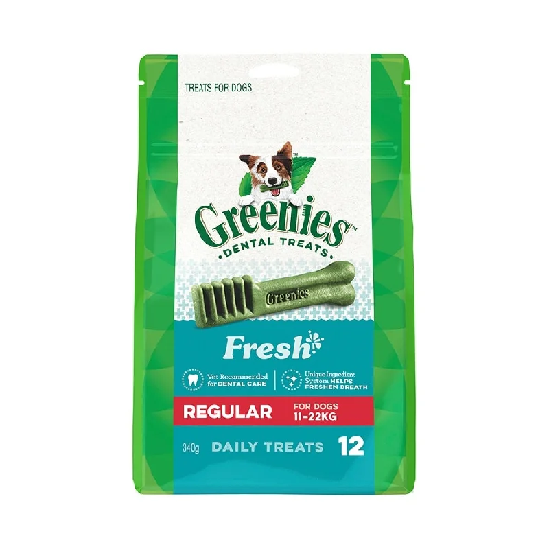 - Dog disposable foam shower gelGreenies Freshmint Dental Chews Regular