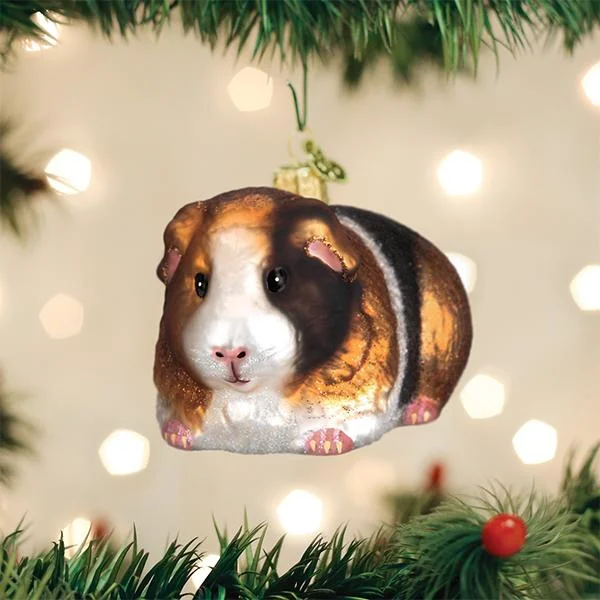 - Organic cotton dog bibsGuinea Pig Ornament