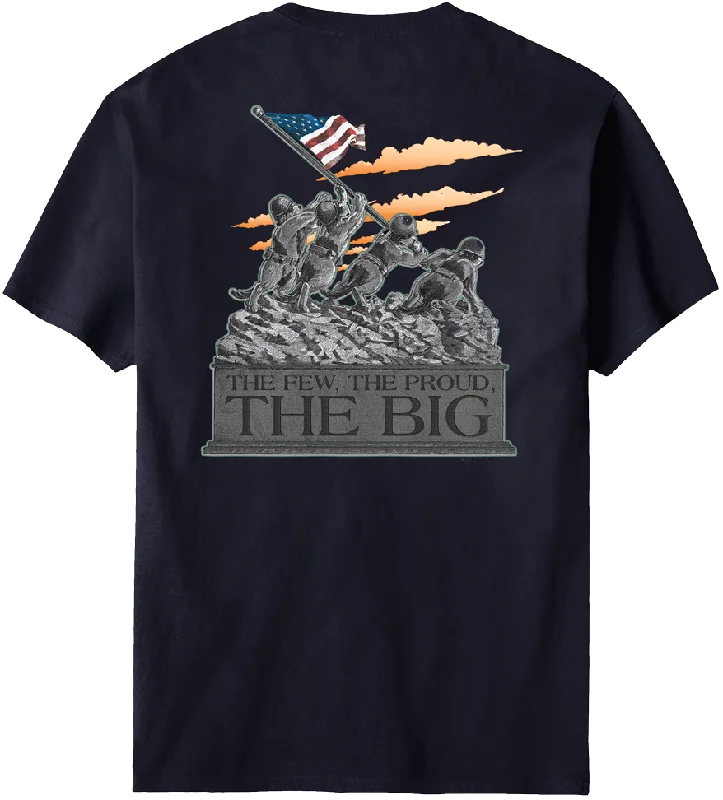 - Winter dog thick down jacketThe Few The Proud The Big T-Shirt