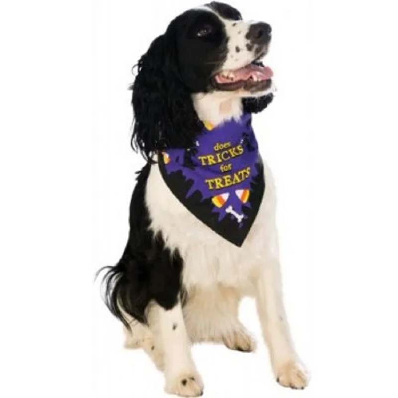 - Dog heart rate monitoring collarDoes Tricks For Treats Dog Bandana