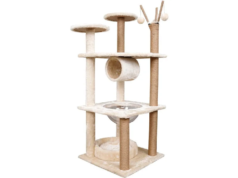 - Climbing pet constant temperature heating padCat Tree & Scratching Beige 50*50*126 Design B