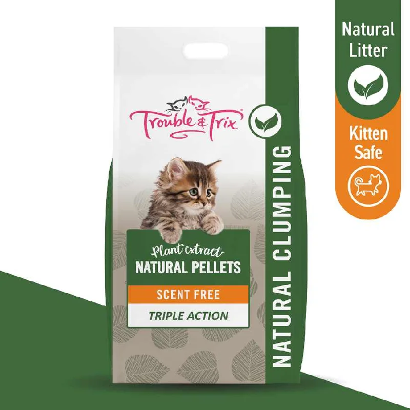  -Anti-scratch scratching board AND cat bed in oneTrouble and Trix Cat Litter Natural 10 Litre