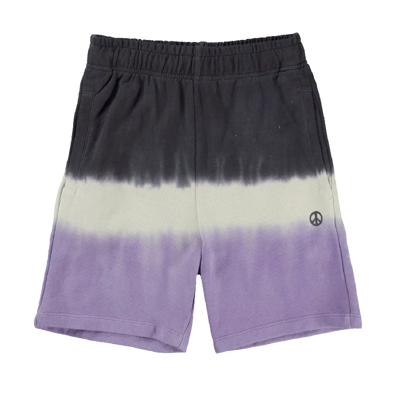 - Foldable and portable cat bagMolo Purple Stripe Dye Adian Soft Shorts