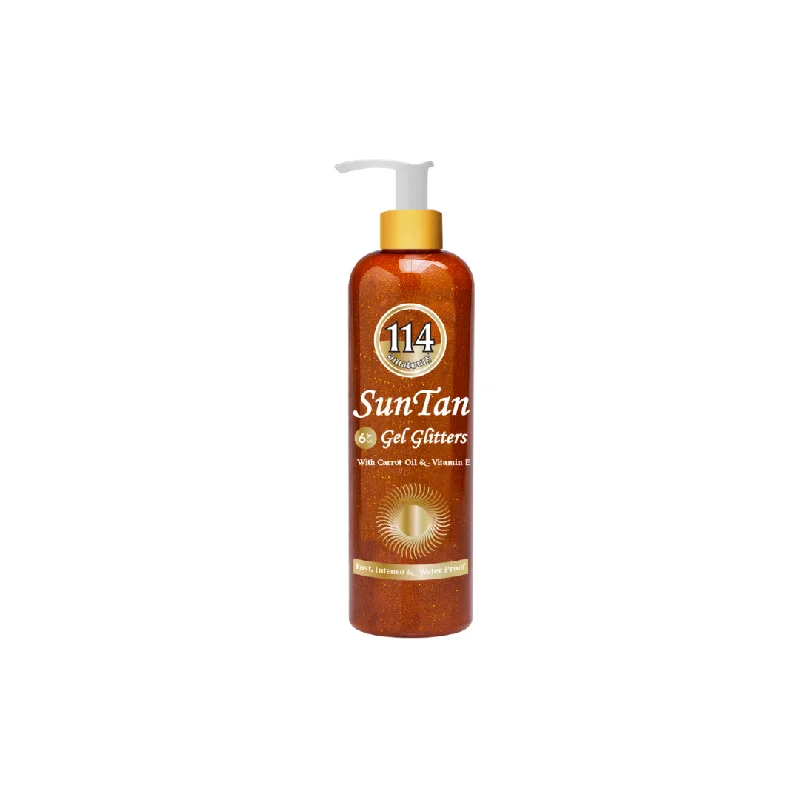 ---Amatoury Sun Tan Gel Oil + Paillettes 280ml