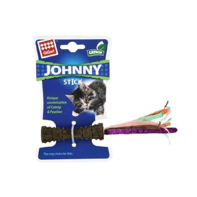 - Foldable and portable cat bagGigwi Johnny Stick Coloured Paper With Catnip