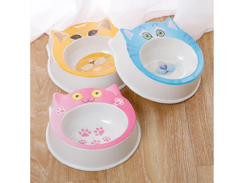 - Cat stress soothing sprayMelamine Cartoon Cat Face Pet Bowl 15*5Cm