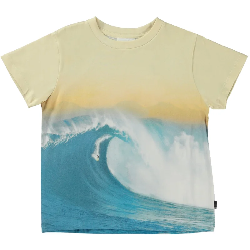 ---Molo Surf Wave Rame Short Sleeves Tee