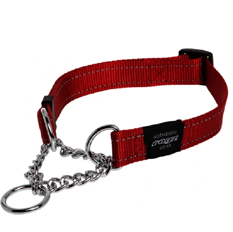 - Organic cotton dog bibsRogz Dog Obedience Collar Red