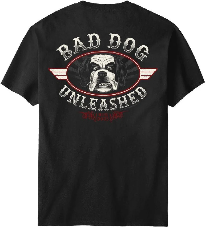 - Postoperative pet anti-licking Elizabethan collarBad Dog Unleashed T-Shirt