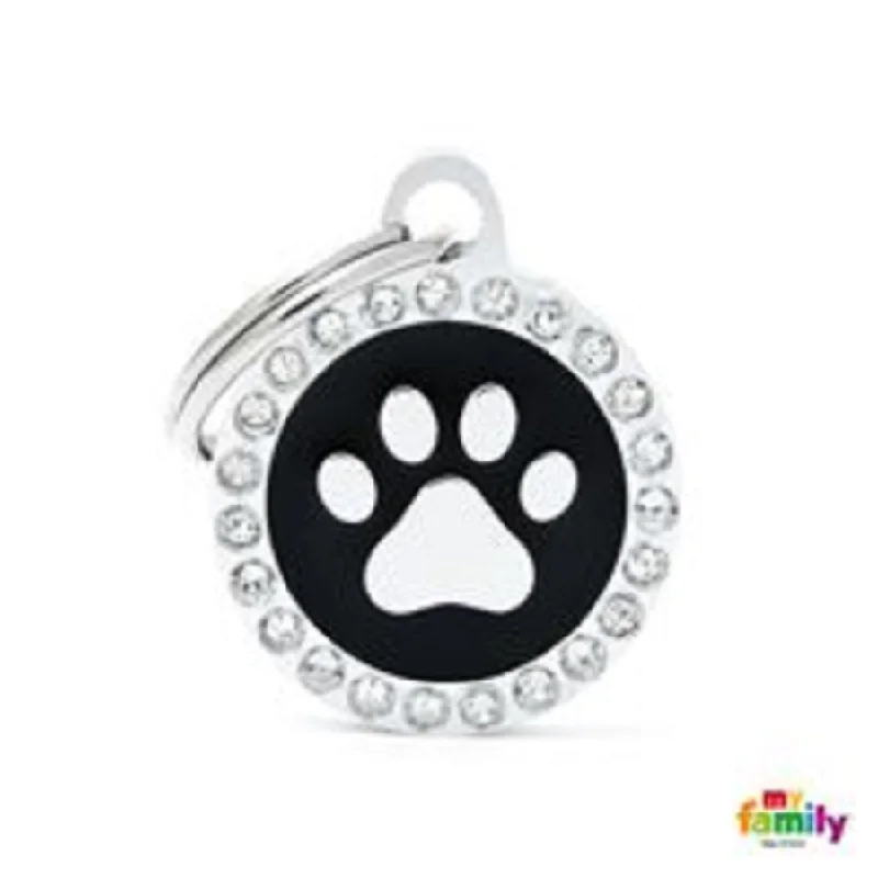 - Pet fence foldable indoorMy Family ID Tags Glam Paw Black