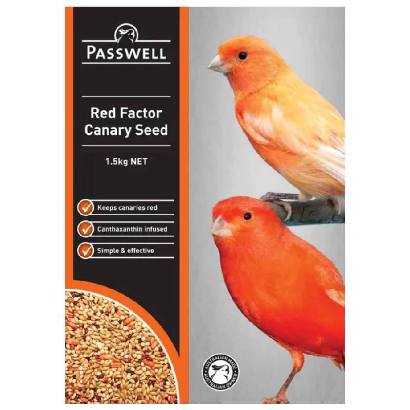 ---Passwell Red Factor Canary Seed