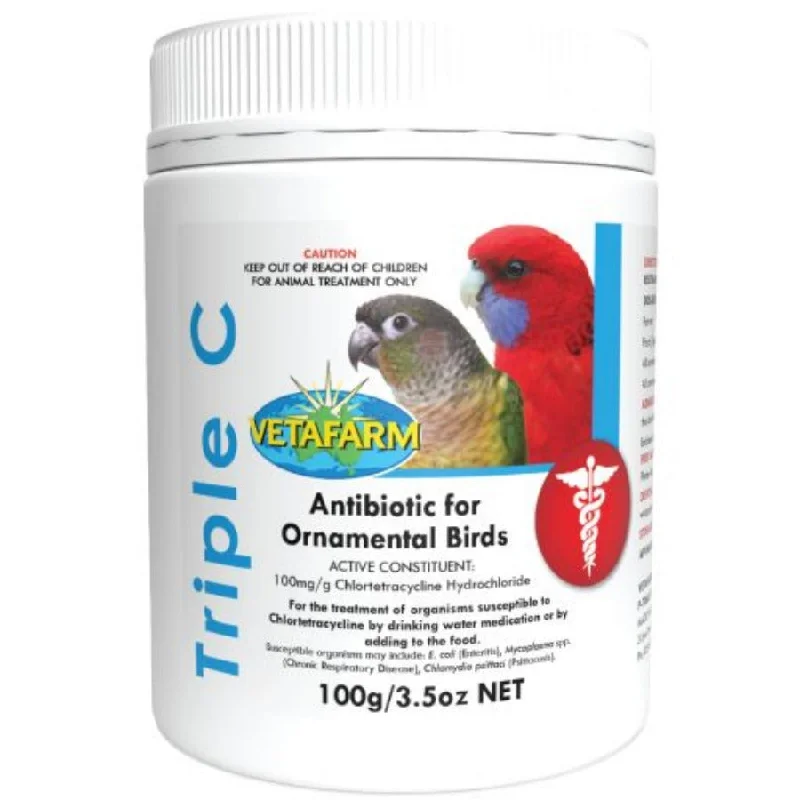 - Car dog seat beltVetafarm Triple C Antibiotic for Ornamental Birds