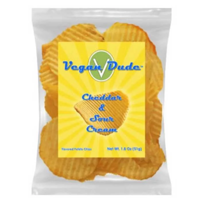 - Organic cotton dog bibsVegan Dude Foods - Potato Chips, 1.8oz | Multiple Flavors