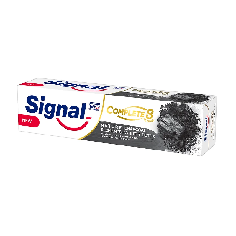 ---Signal Toothpaste Complete 8 Charcoal 100ml, 25% OFF