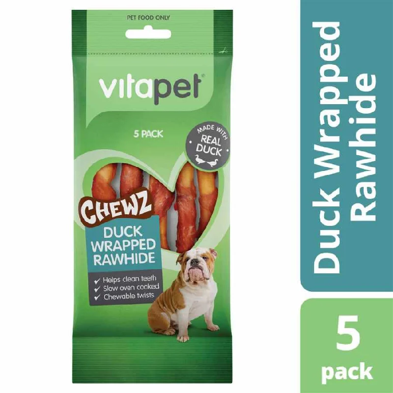 - Pet fence foldable indoorVitapet Dog Treat Spiral Duck Wrap 5 Pack