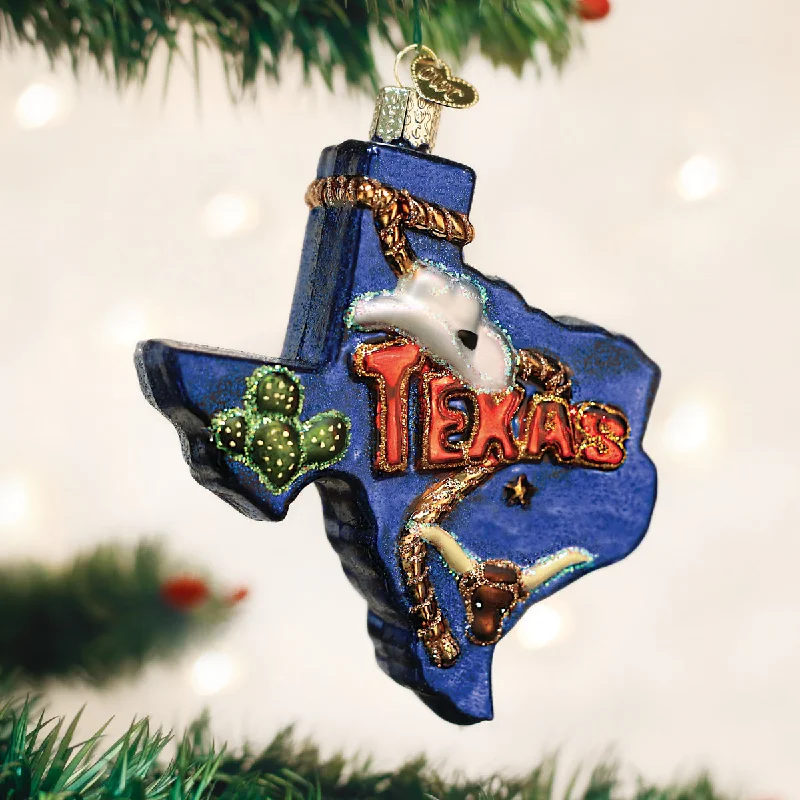  -Splash-proof food bowl AND Anti-choking slow food bowlState Of Texas Ornament