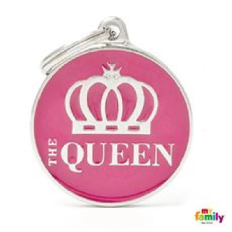 - Pet tear stain cleaning wipesMy Family ID Tags Charms Queen