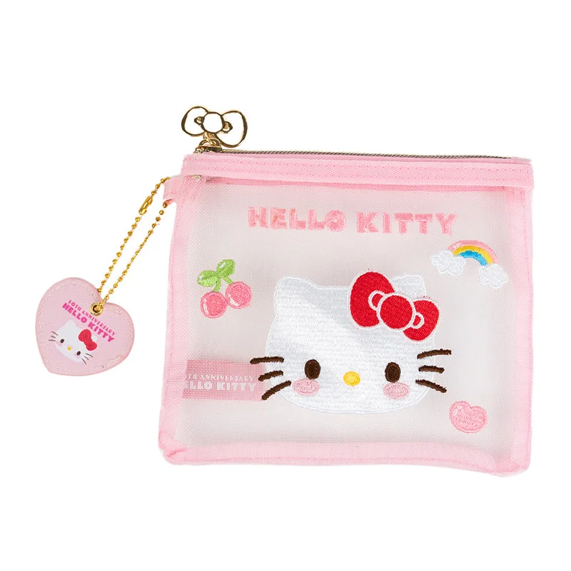 - Air box TSA certified check-inHello Kitty 50th Anniv. Mini Zipper Pouch (Full of Happy Series)