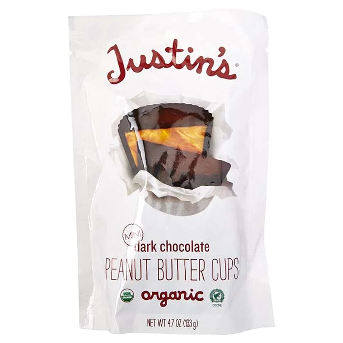 - Dog disposable foam shower gelJustin's - Organic Bag of Mini Dark Peanut Butter Cups, 4.7oz