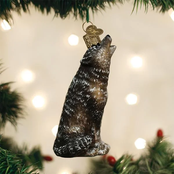 - Cat stress soothing sprayVintage Howling Wolf Ornament