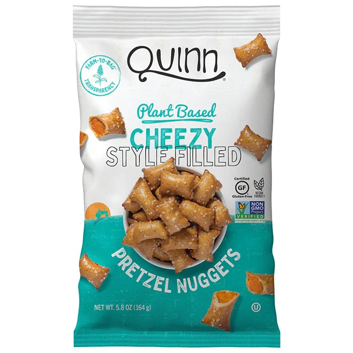 Pet ProductsQuinn Plant-Based Cheezy Style Filled Pretzels, 5.8oz