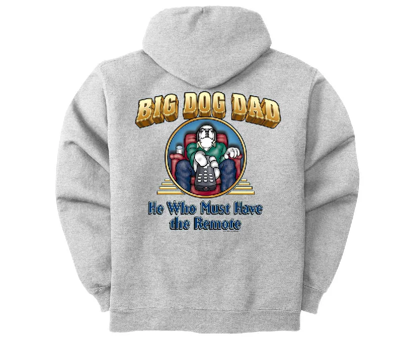 - Winter dog thick down jacketBig Dog Dad Remote Graphic Hoodie