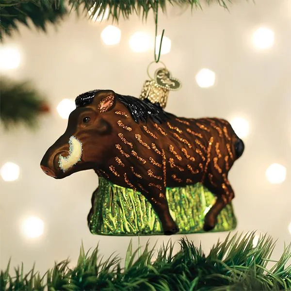 - Degradable pet feces bagWarthog Ornament