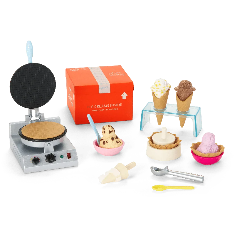 - Foldable and portable cat bagAmerican Girl® x Jeni's Splendid Waffle Cone Set for 18-inch Dolls