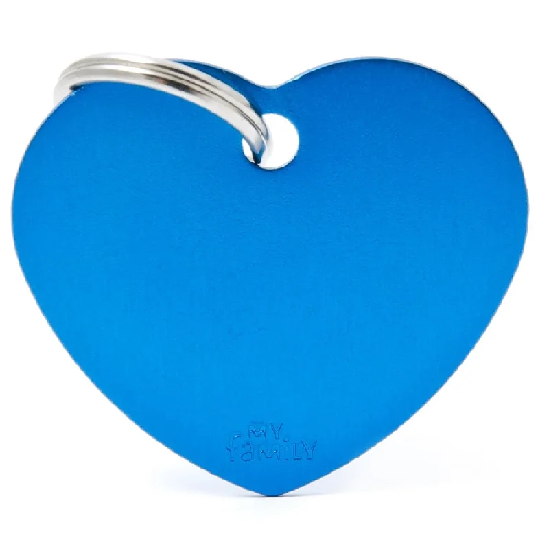 - Teething and chewing toys for puppiesMy Family ID Tags Basic Heart Blue