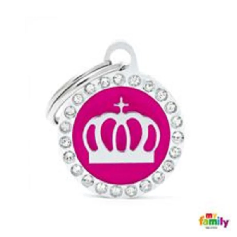 - Pet water dispenser UV sterilization versionMy Family ID Tags Glam Crown Pink