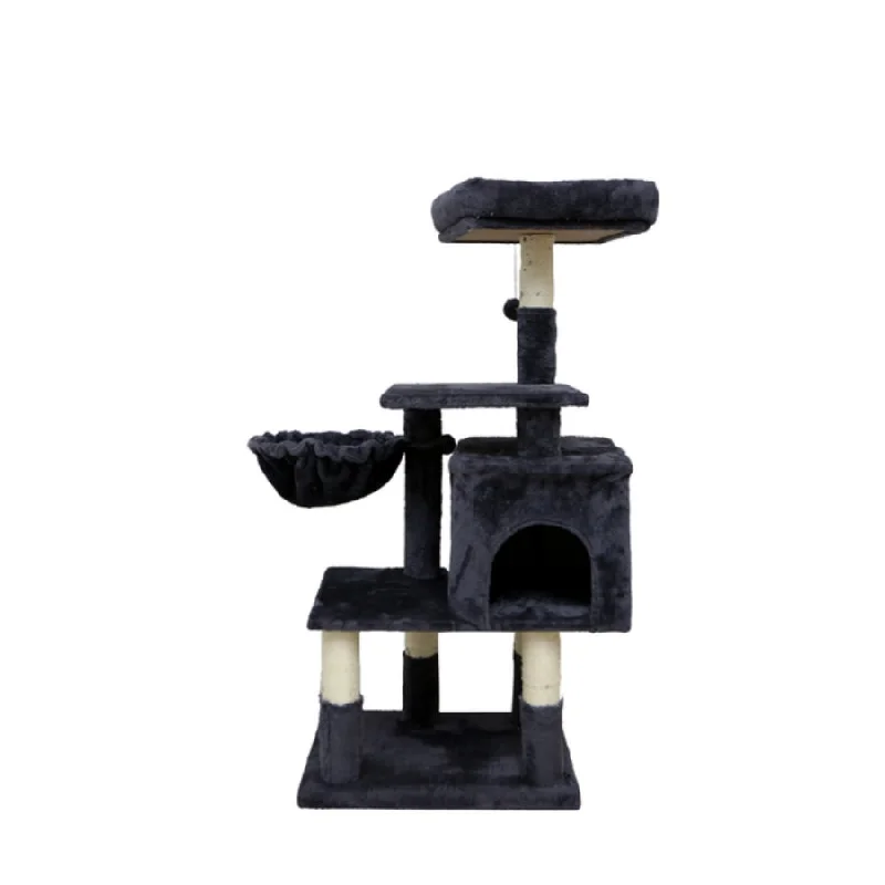 - Cat stress soothing sprayCatio Chipboard Flannel Cat Scratching Tree Abode