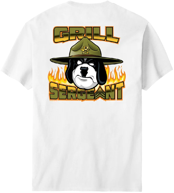 - ​​Christmas pet Christmas clothingGrill Sergeant T-Shirt