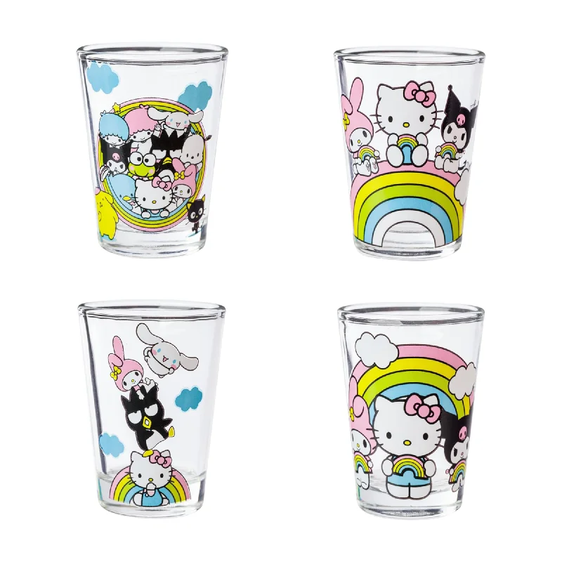 - Foldable and portable cat bagHello Kitty and Friends Mini Glass 4-Piece Set (Rainbows)