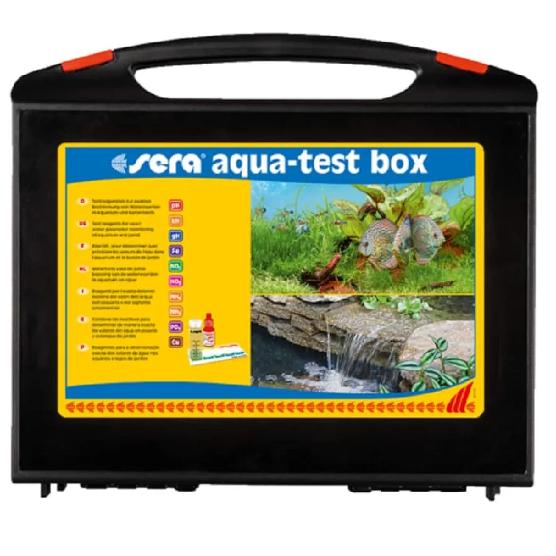 - Degradable pet feces bagSera Aqua Test Box Freshwater