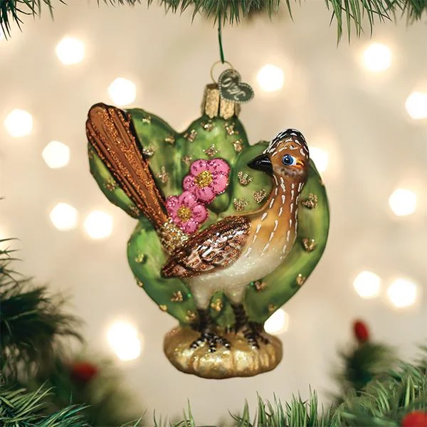 ---Roadrunner Ornament