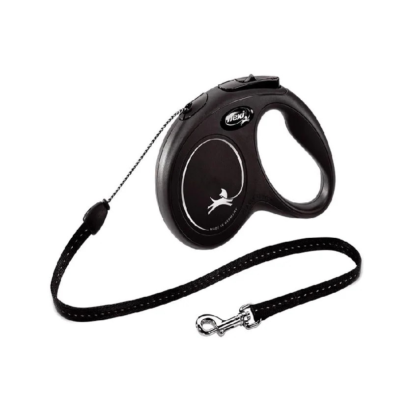 - Car dog seat beltFlexi Classic Cord Retractable Dog Lead Black