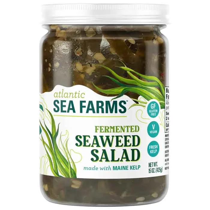 ---Atlantic Sea Farms - Salad Fermented Seaweed, 15oz | Pack of 6