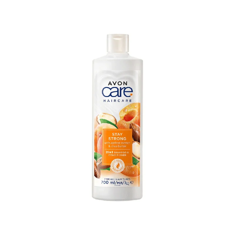 ---Avon Care Apricot & Shea Butter 2in1 Shampoo & Conditioner, 700ml