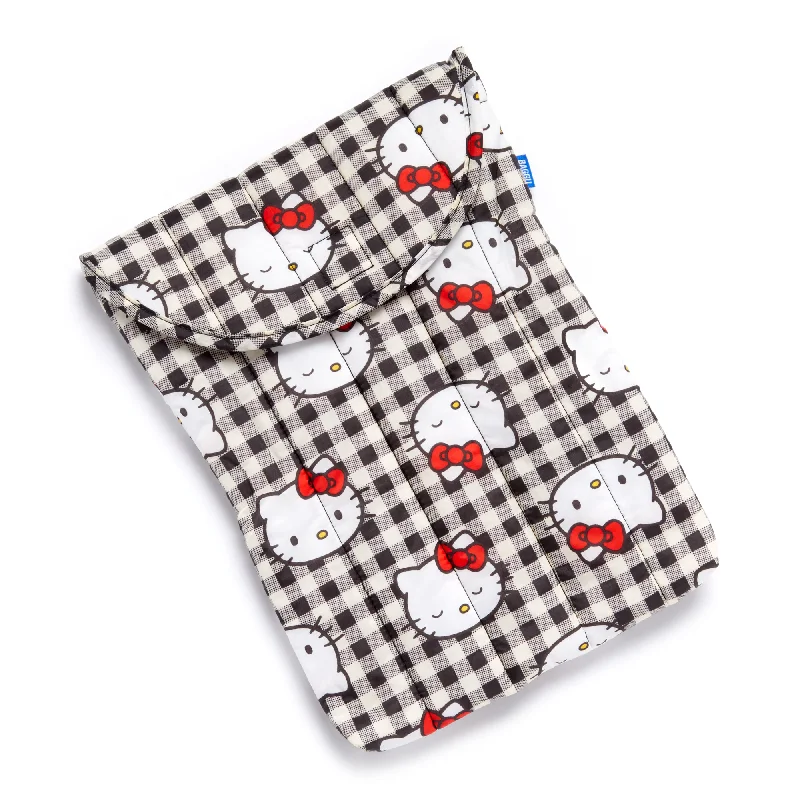 - Custom pet birthday cakeHello Kitty x Baggu 50th Anniversary Puffy Laptop Sleeve (Black Gingham)