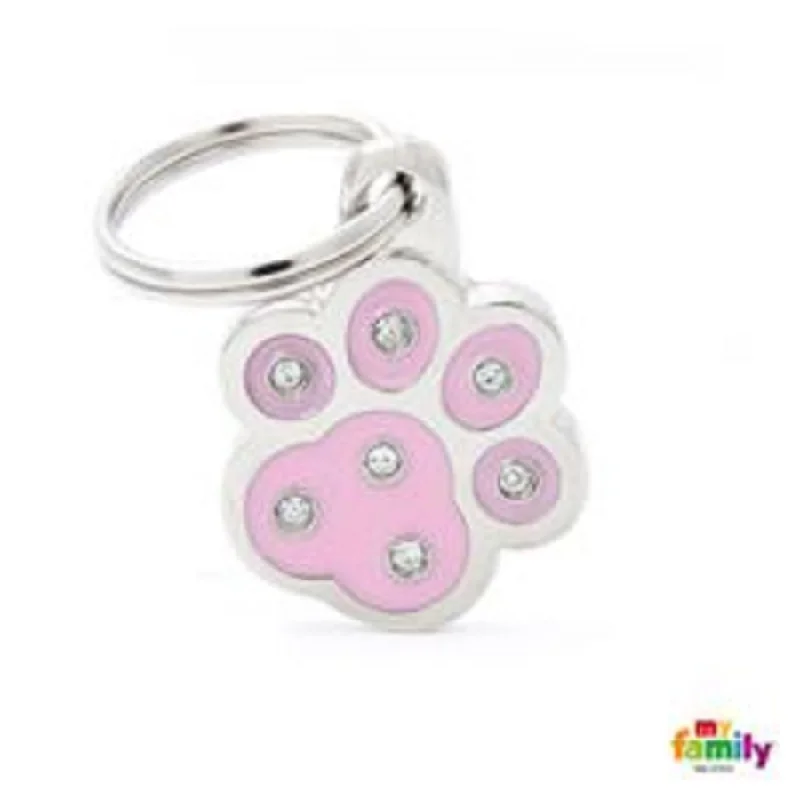 - Remote interactive pet feederMy Family ID Tags Chic Paw Pink