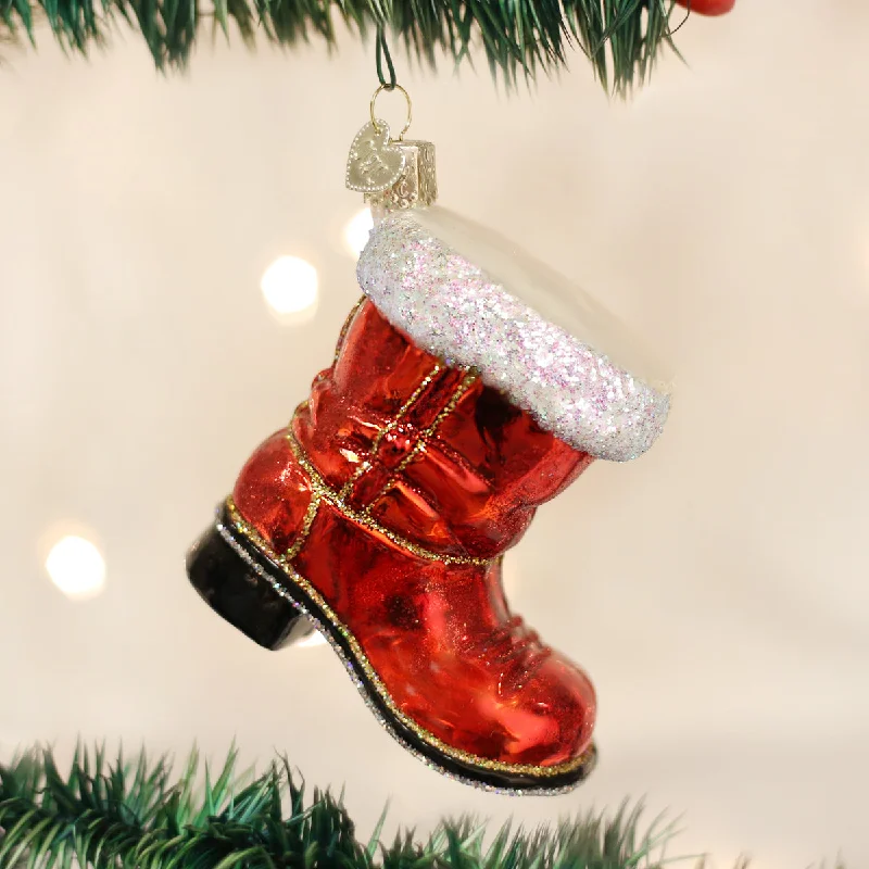 - Winter dog thick down jacketSanta's Boot Ornament