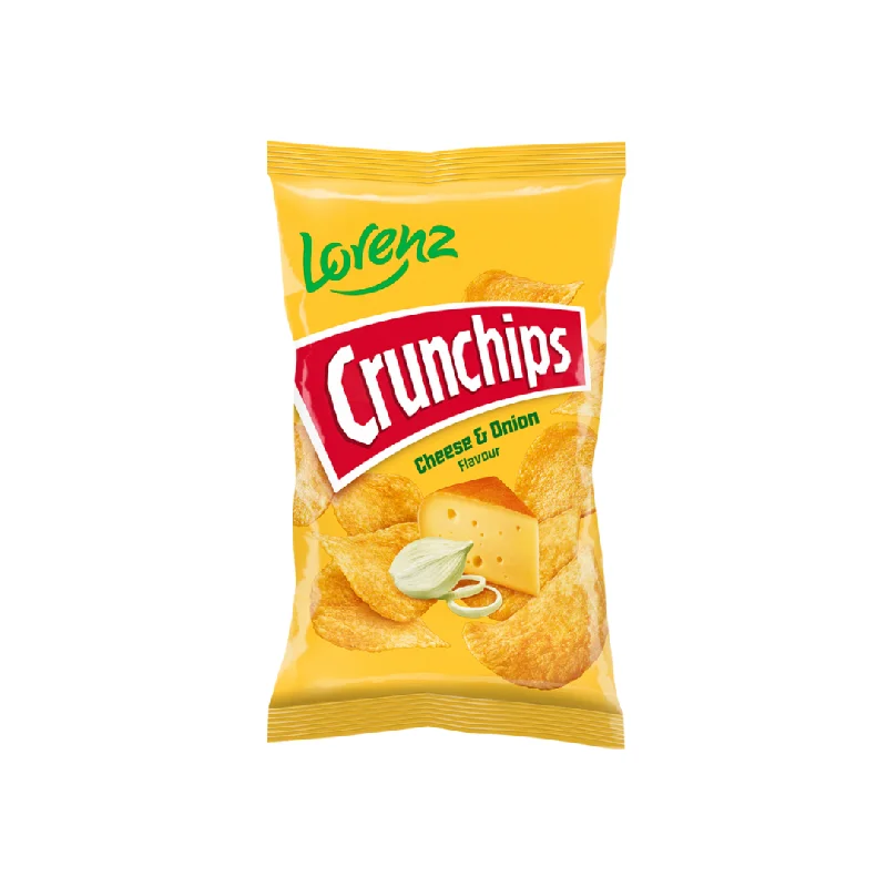 ---Lorenz Crunchips Cheese & Onion 100g