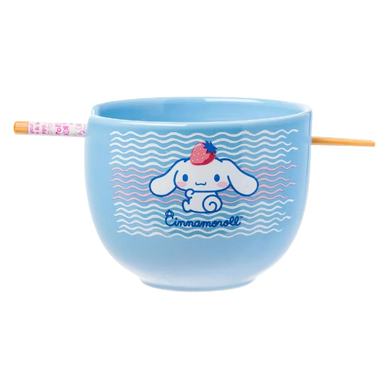 - Custom pet birthday cakeCinnamoroll Ceramic Ramen Bowl and Chopstick Set (Strawberry Pose)