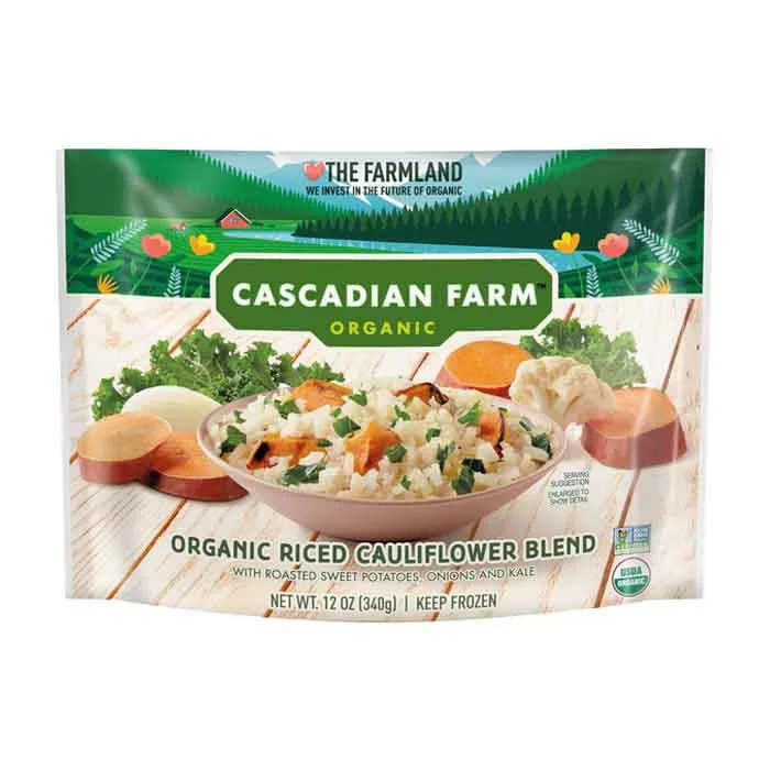 ---Cascadian Farm - Cauliflower Sweet Potato Kale Org, 12oz | Pack of 12